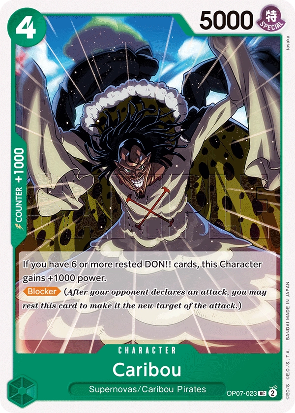 Carta Caribou (OP07-023)