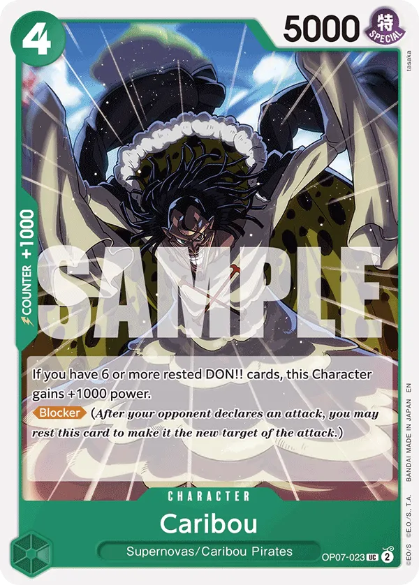 Carta Caribou (OP07-023)