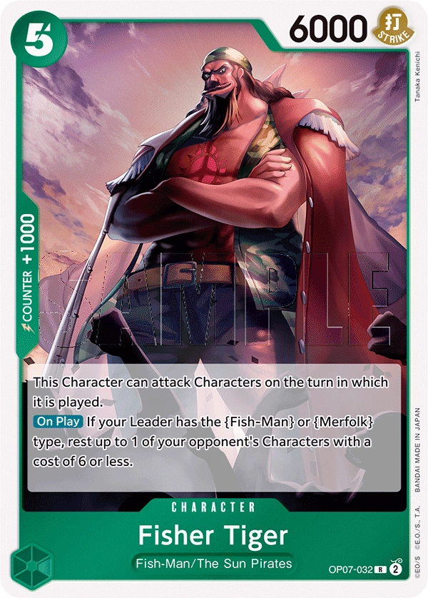 Carta Fisher Tiger (OP07-032)