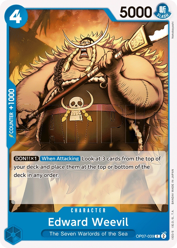 Carta Edward Weevil (OP07-039)