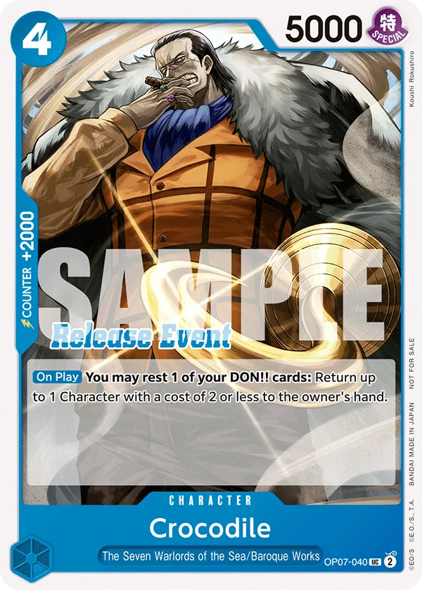 Carta Crocodile (OP07-040)