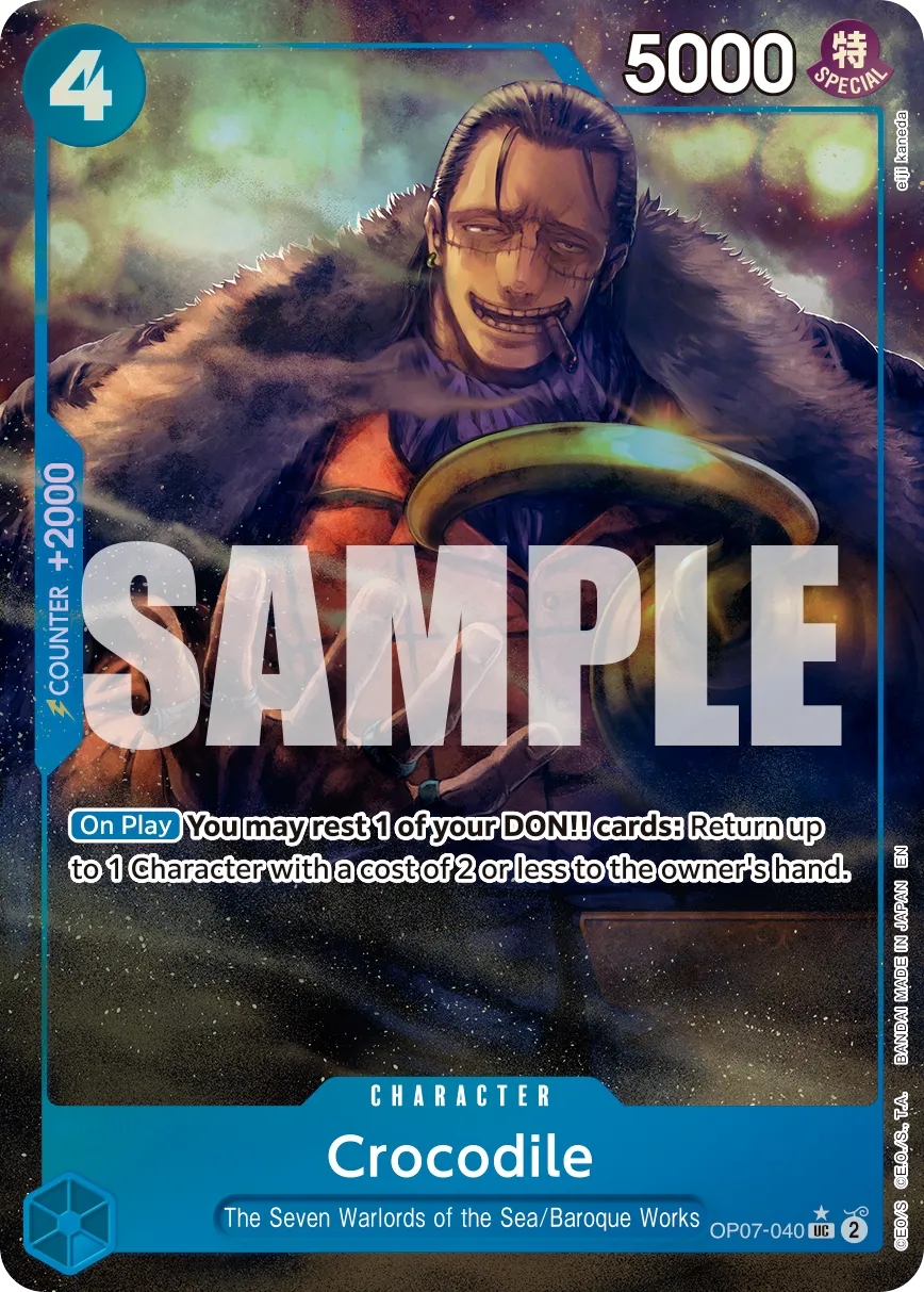 Carta Crocodile (OP07-040)