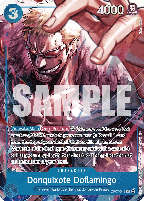 Carta Donquixote Doflamingo (OP07-048)