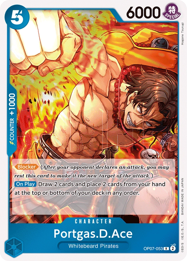 Carta Portgas.D.Ace (OP07-053)