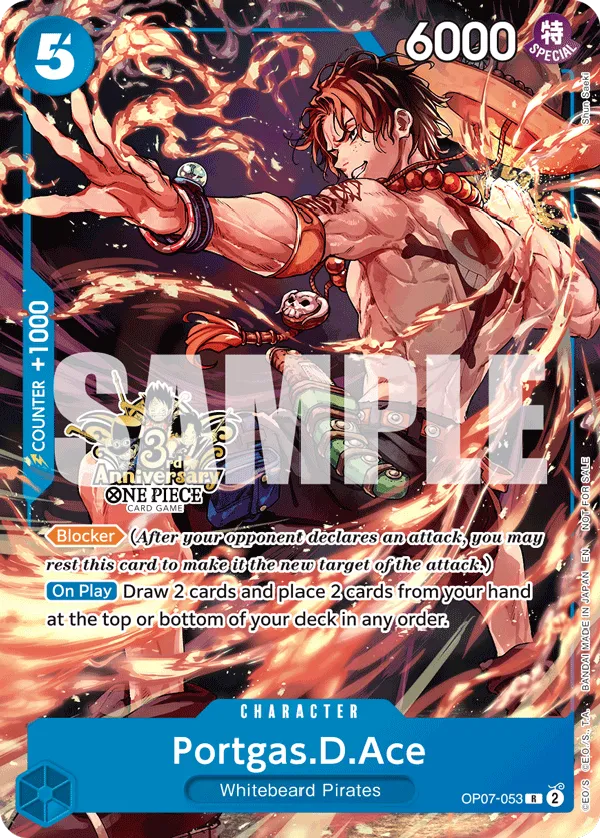 Carta Portgas.D.Ace (OP07-053)