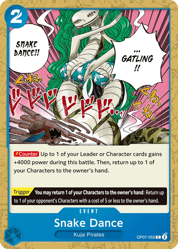 Carta Snake Dance (OP07-055)