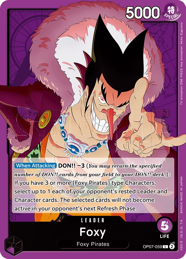 Carta Foxy (OP07-059)
