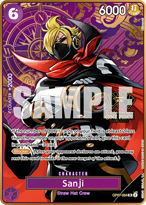 Carta Sanji (OP07-064)
