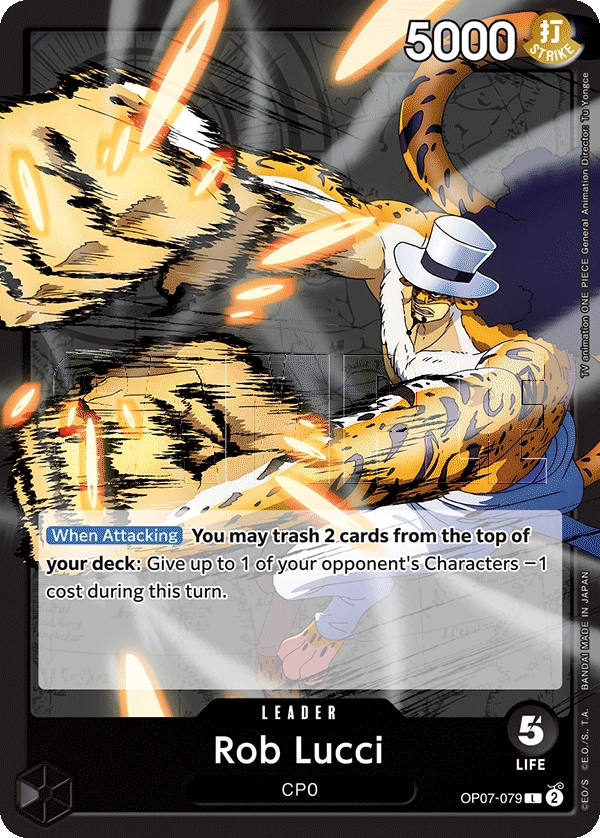 Carta Rob Lucci (OP07-079)