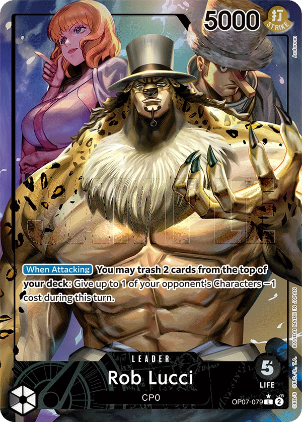 Carta Rob Lucci (OP07-079)