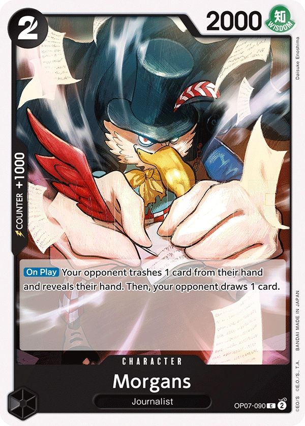 Carta Morgans (OP07-090)