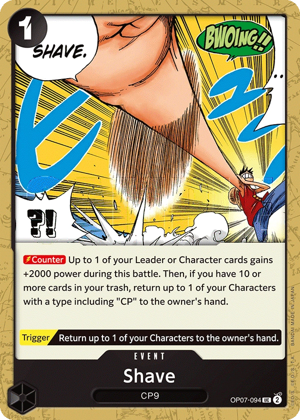Carta Shave (OP07-094)