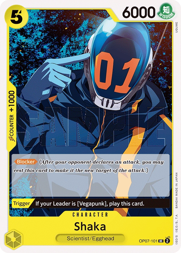 Carta Shaka (OP07-101)