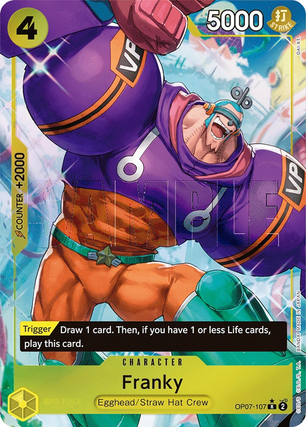 Carta Franky (OP07-107)