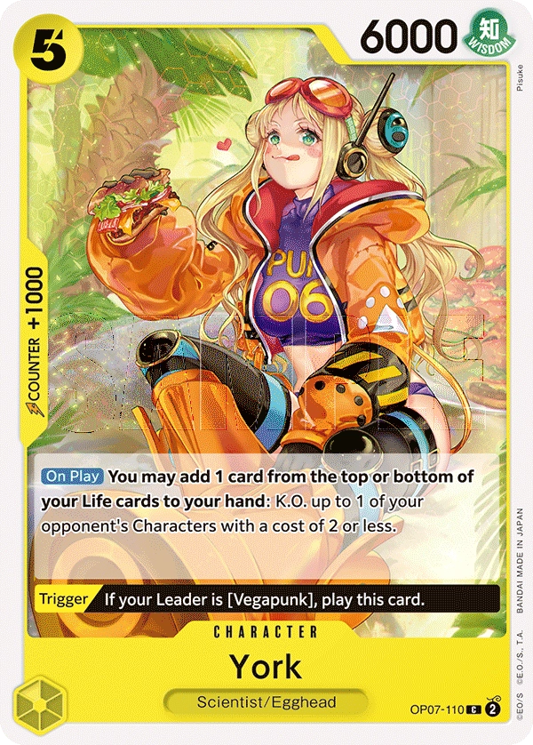 Carta York (OP07-110)