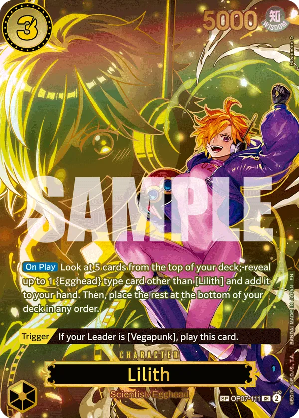 Carta Lilith (OP07-111)