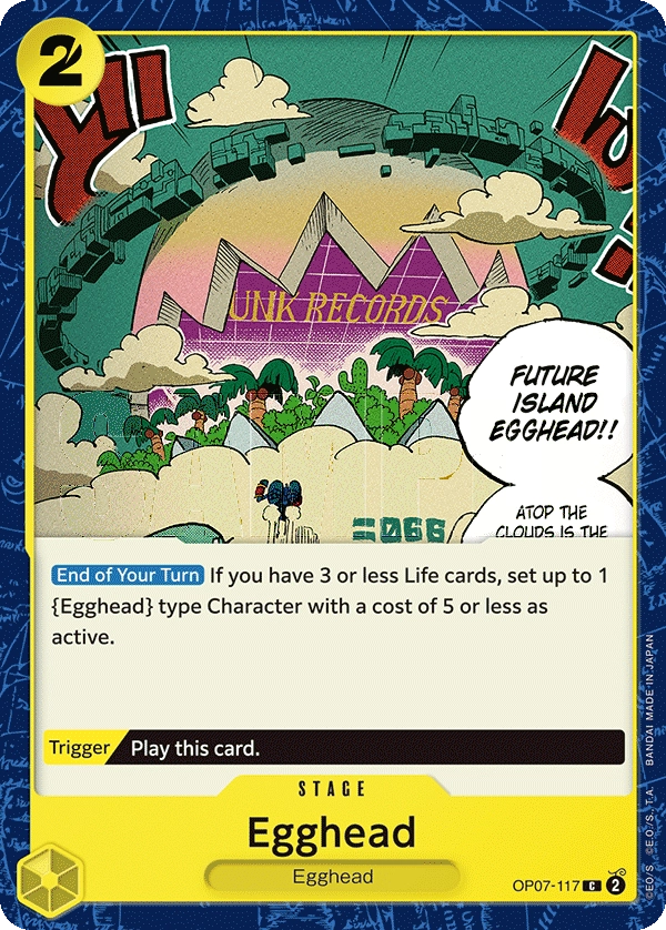 Carta Egghead (OP07-117)
