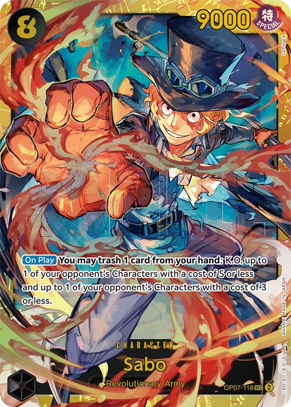 Carta Sabo (OP07-118)