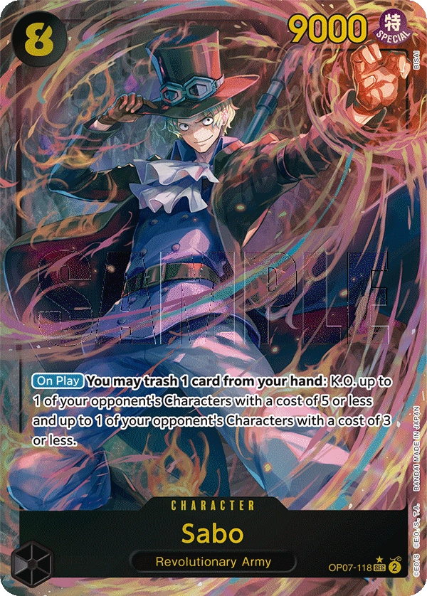 Carta Sabo (OP07-118)