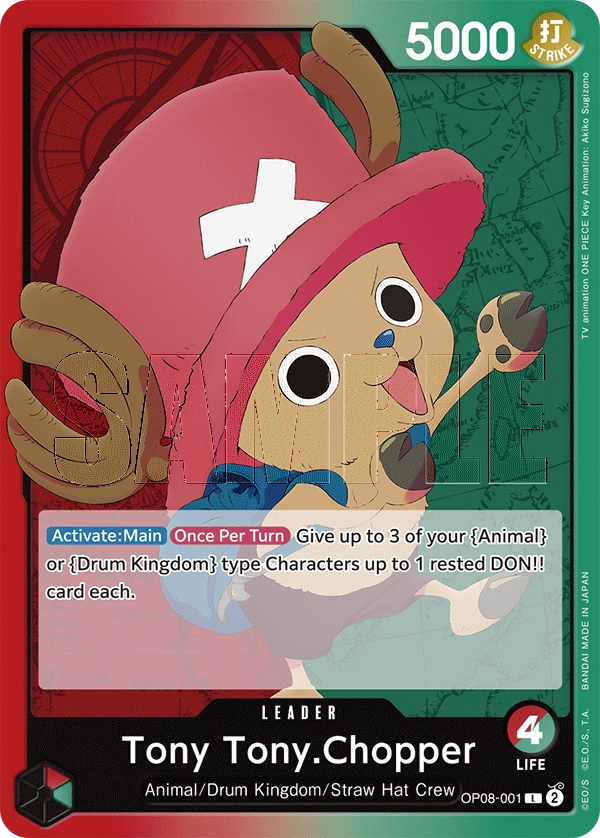 Carta Tony Tony.Chopper (OP08-001)