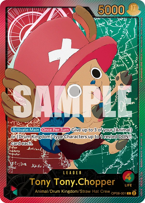 Carta Tony Tony.Chopper (OP08-001)
