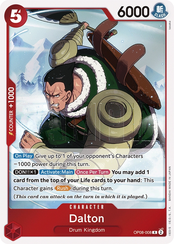 Carta Dalton (OP08-008)