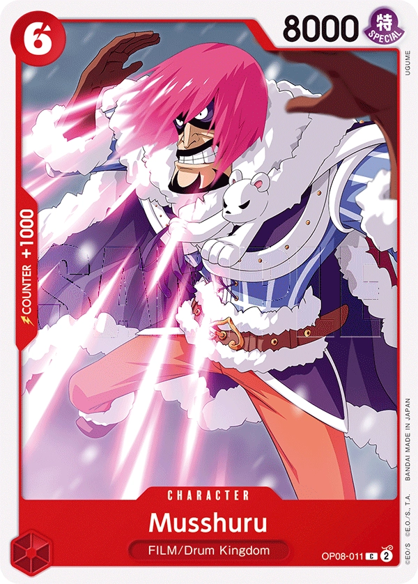 Carta Musshuru (OP08-011)