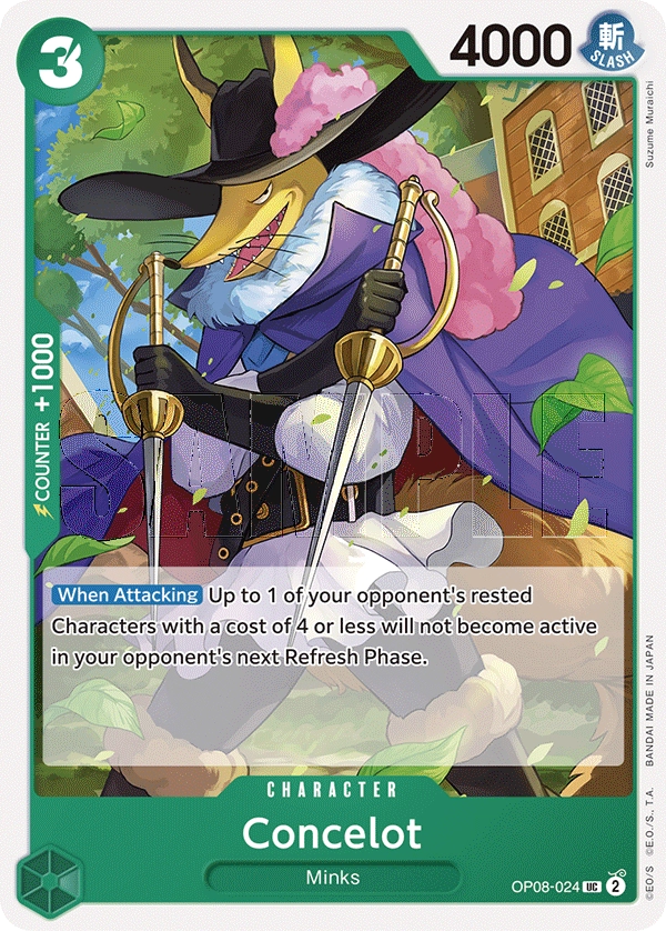 Carta Concelot (OP08-024)