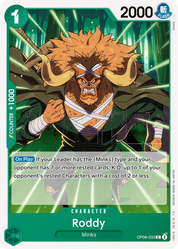 Carta Roddy (OP08-033)