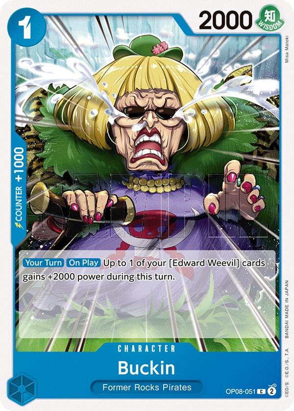 Carta Buckin (OP08-051)