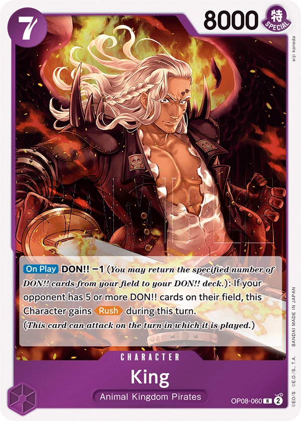 Carta King (OP08-060)