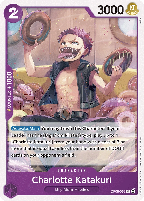 Carta Charlotte Katakuri (OP08-062)