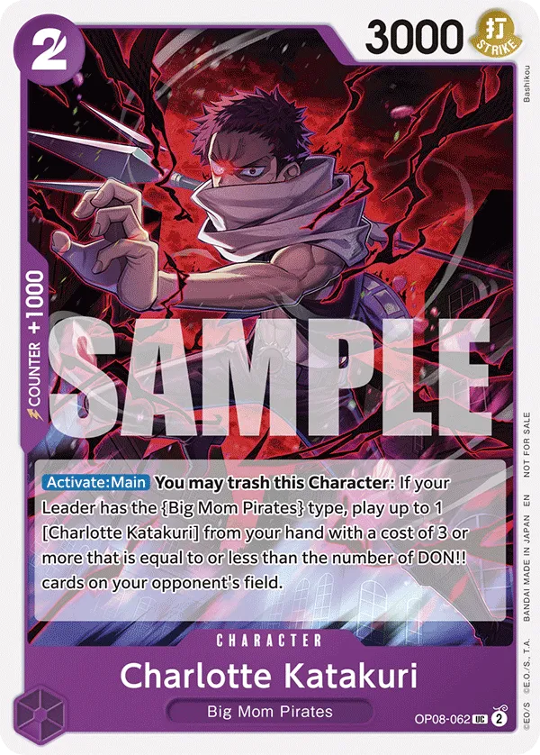 Carta Charlotte Katakuri (OP08-062)