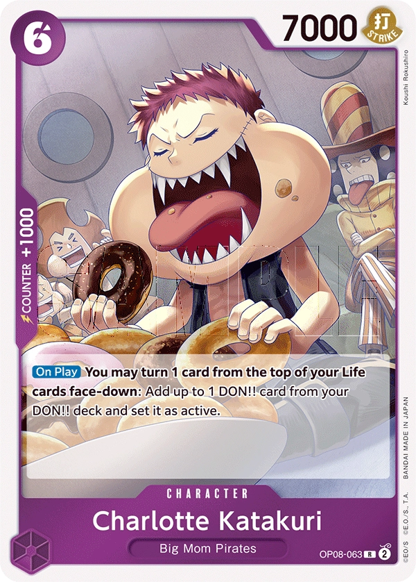 Carta Charlotte Katakuri (OP08-063)