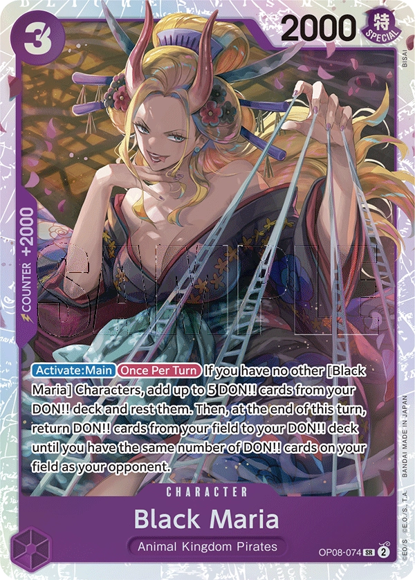 Carta Black Maria (OP08-074)