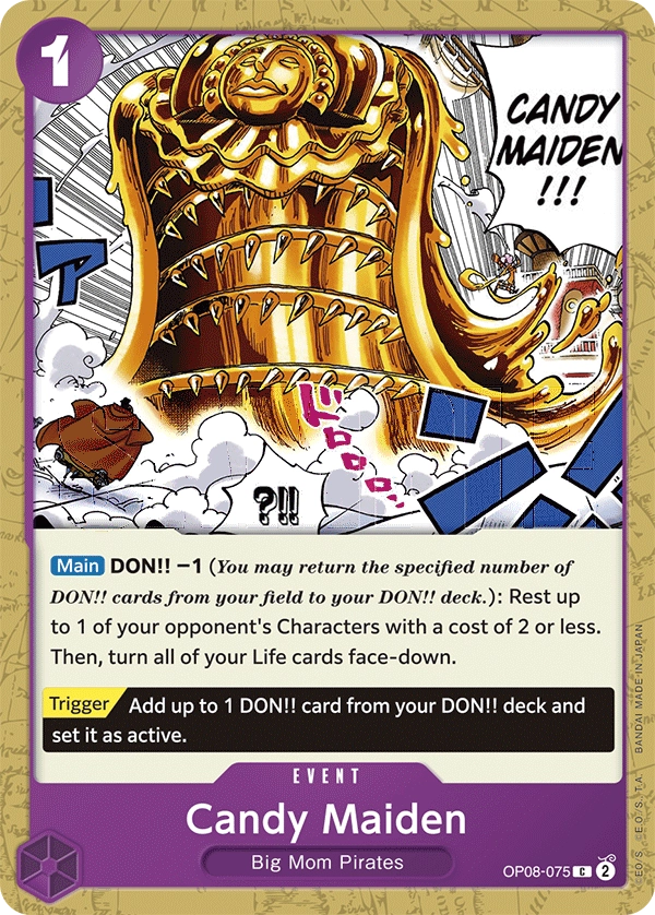 Carta Candy Maiden (OP08-075)