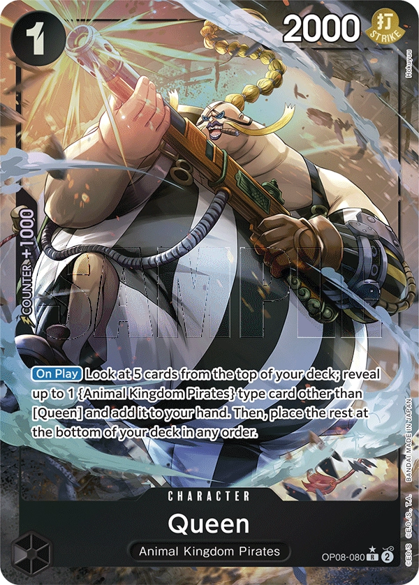 Carta Queen  (OP08-080)