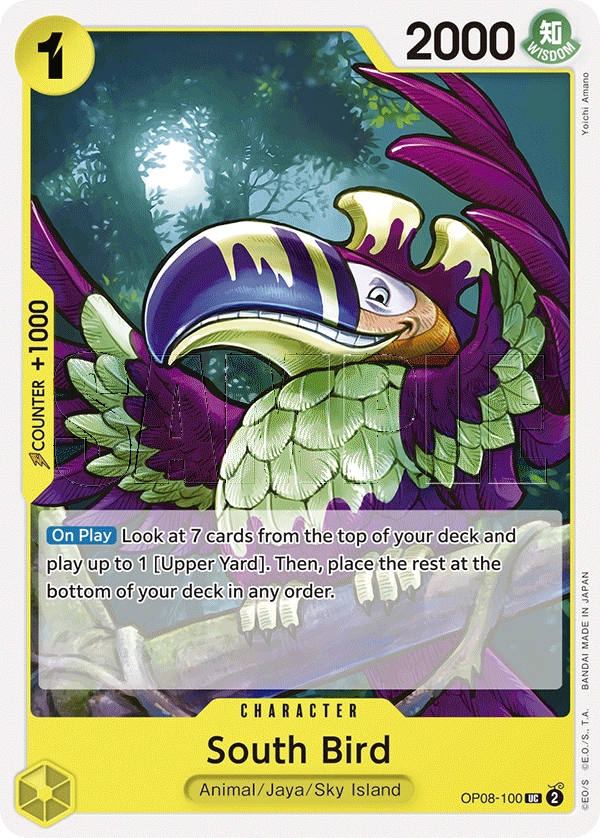 Carta South Bird (OP08-100)