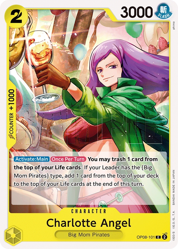 Carta Charlotte Angel (OP08-101)