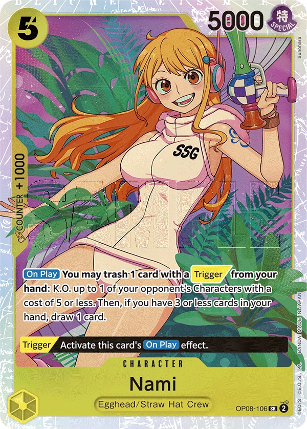 Carta Nami (OP08-106)