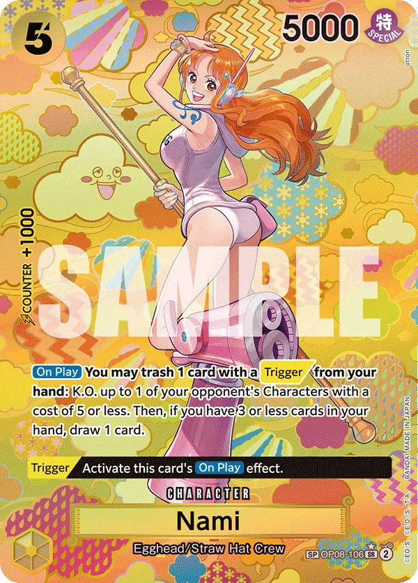 Carta Nami (OP08-106)