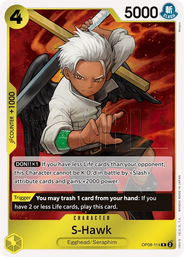 Carta S-Hawk (OP08-114)