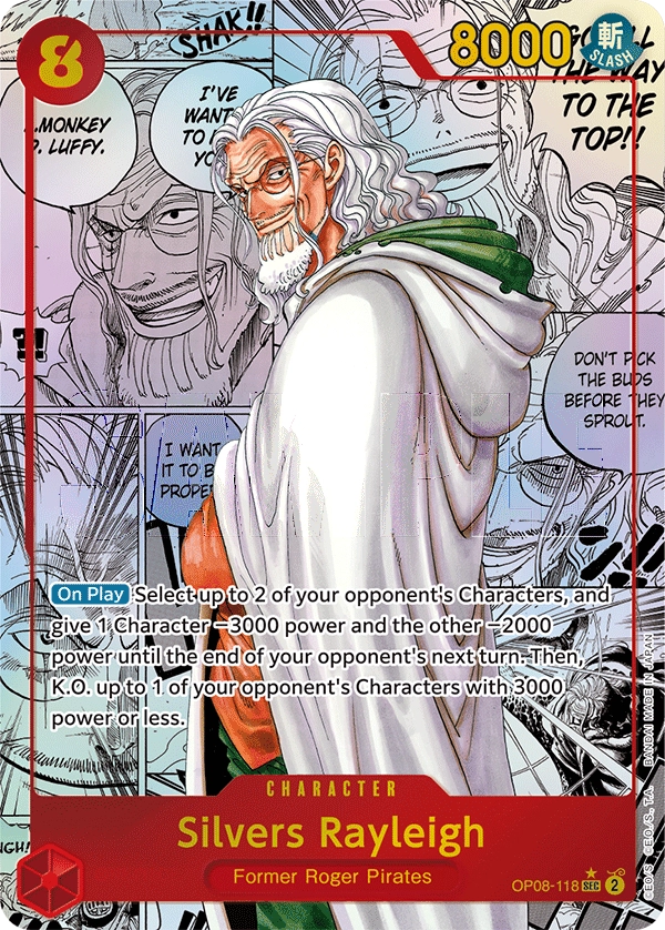 Carta Silvers Rayleigh  (OP08-118)
