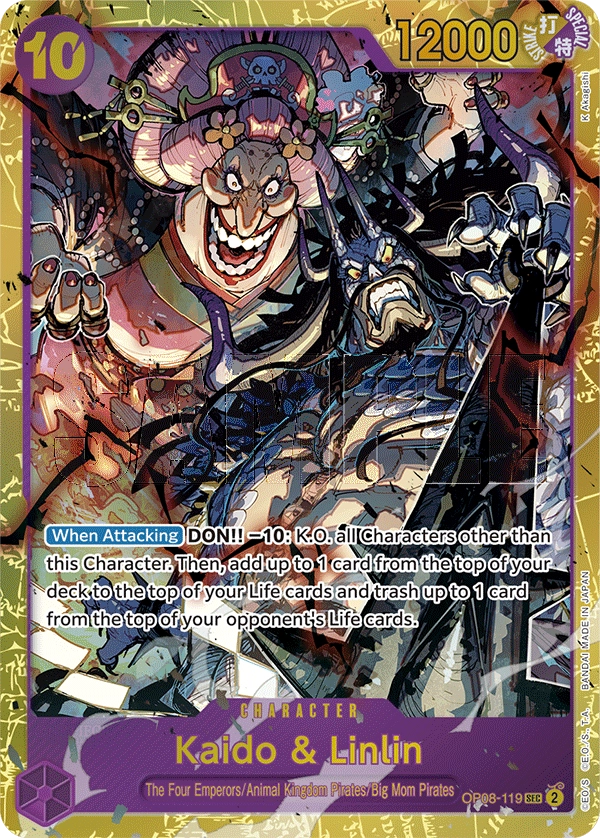 Carta Kaido & Linlin (OP08-119)