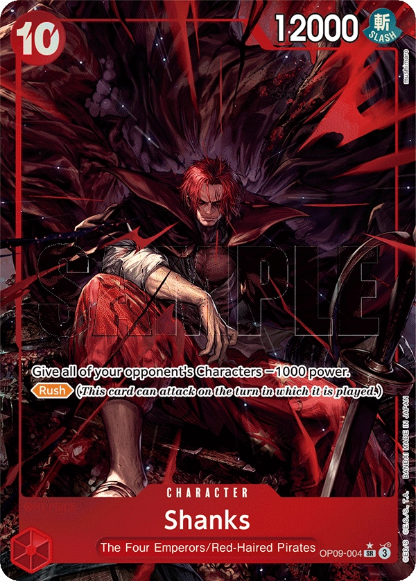 Carta Shanks (OP09-004)