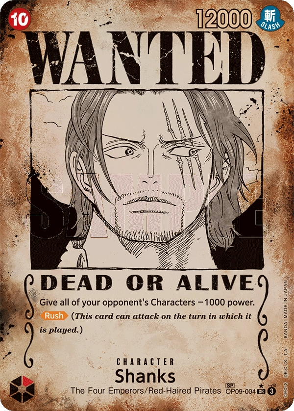 Carta Shanks (OP09-004)