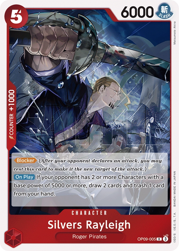Carta Silvers Rayleigh (OP09-005)