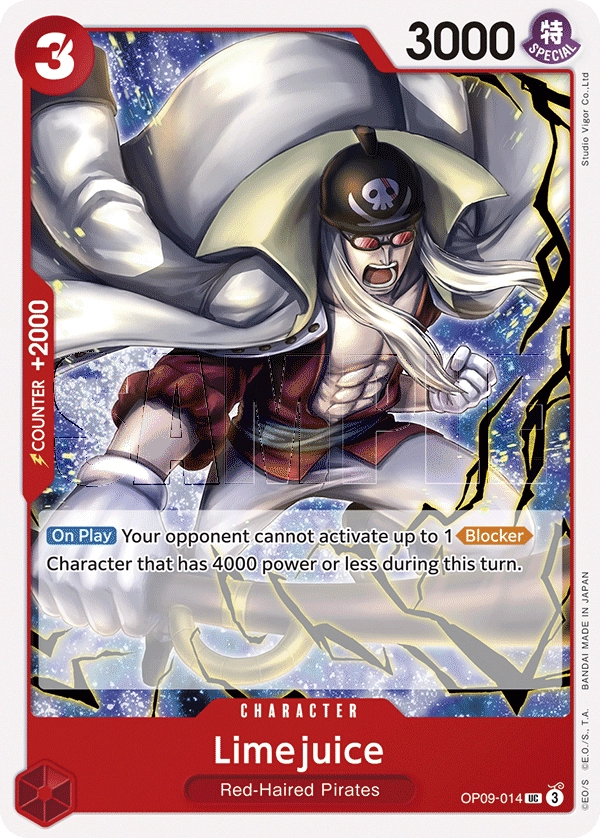 Carta Limejuice (OP09-014)