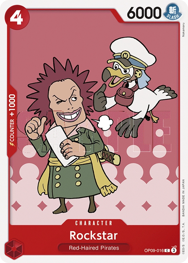 Carta Rockstar (OP09-016)