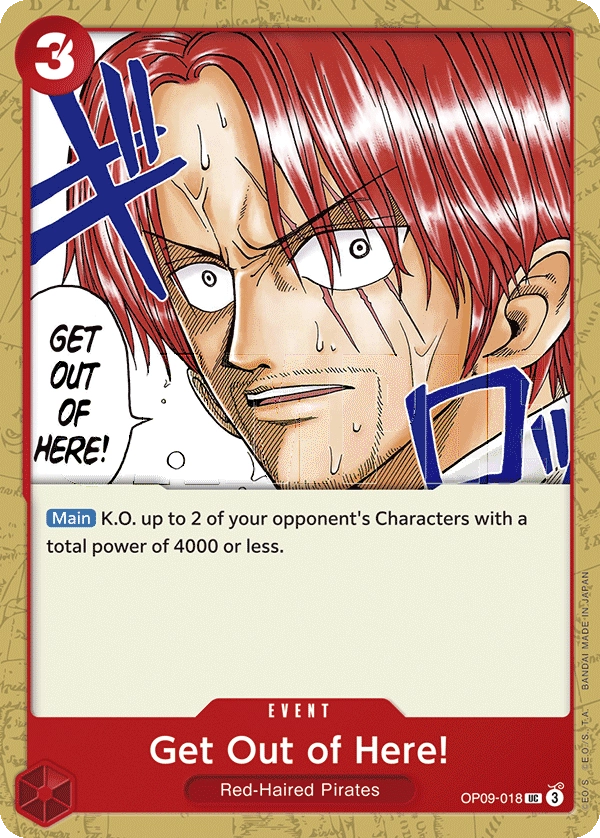 Carta Get Out of Here! (OP09-018)